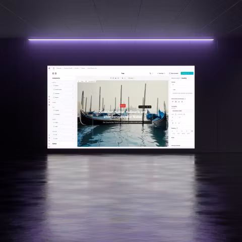 Novamag Platform Mockup